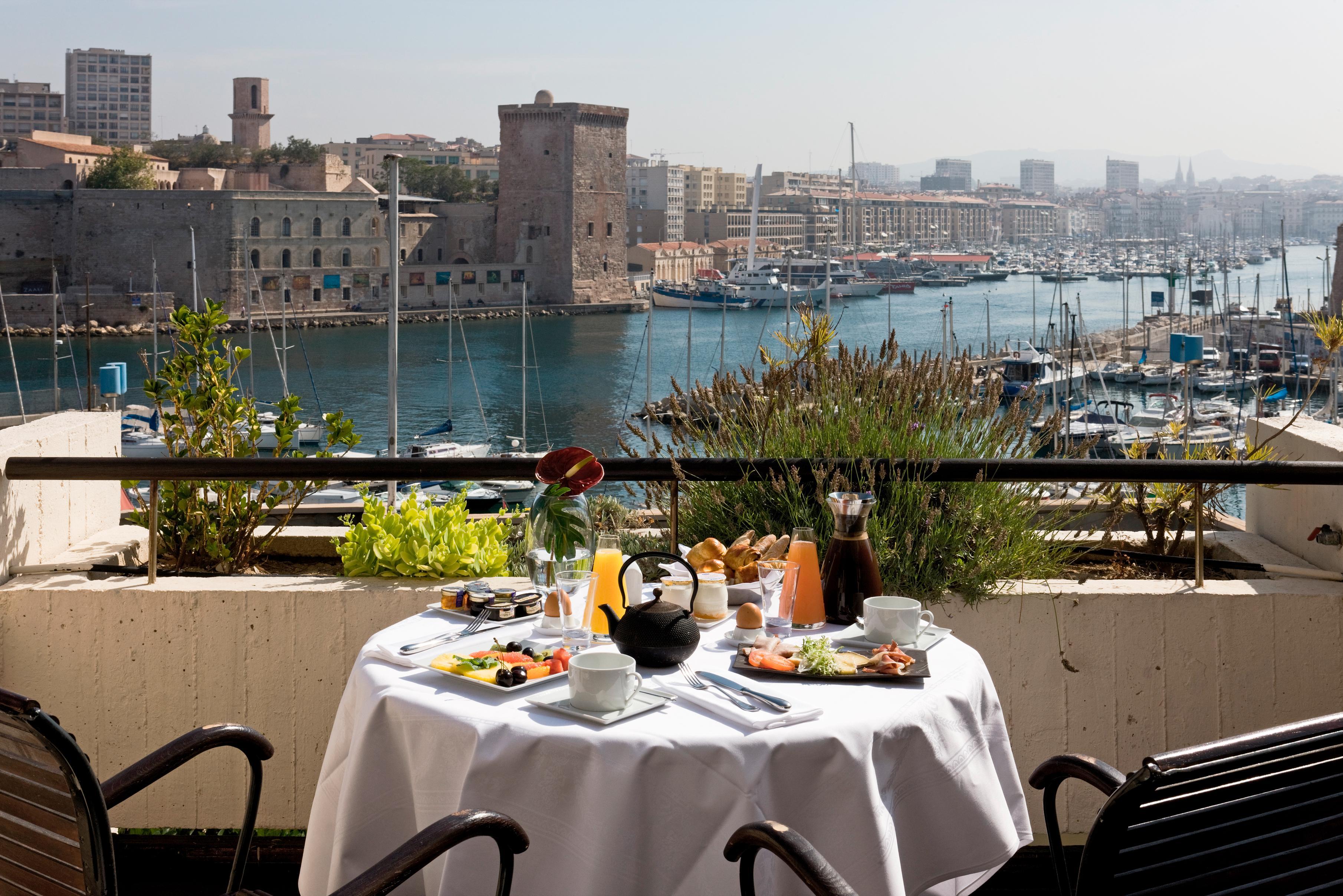Sofitel Marseille Vieux-Port Hotel Exterior photo View from the hotel